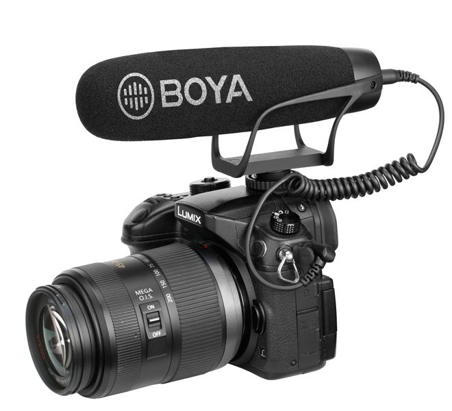 Boya BY-BM2021 Cardioid shotgun-style video microphone