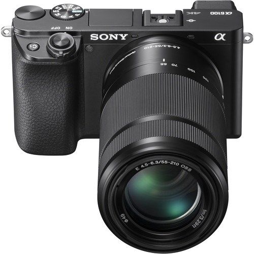 Sony a6100 Mirrorless Digital Camera with 16-50mm and 55-210mm Lenses