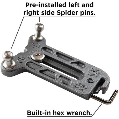 Spider Camera Holster SpiderPro Lens Collar Plate V2