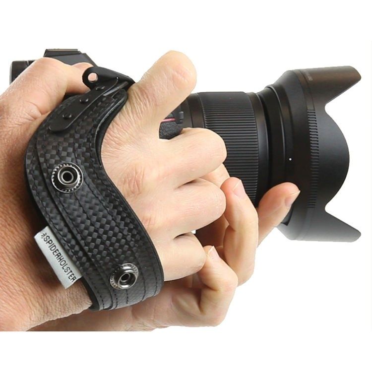 Spider Camera Holster SpiderPro Hand Strap V2 (Black)