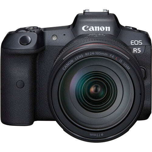 Product Image of Canon EOS R5 Mirrorless Camera with 24-105mm f4 Lens