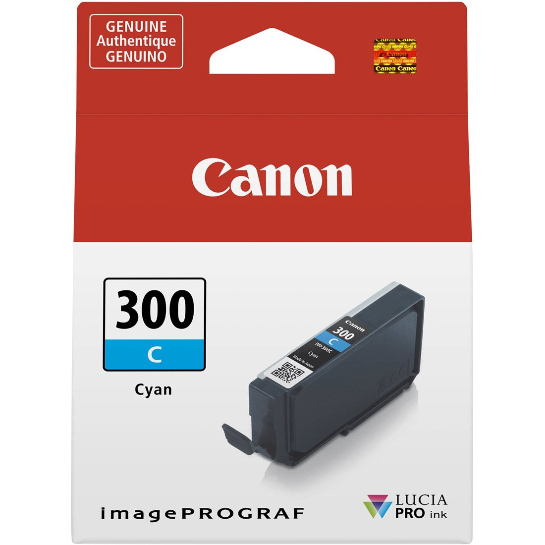 Product Image of Original Canon Printer Ink - Cyan Colour PFI-300