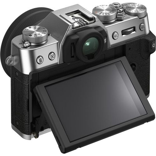 Fujifilm X-T30 II Mirrorless Camera Body & XC 15-45mm F3.5-5.6 OIS PZ Lens - Silver