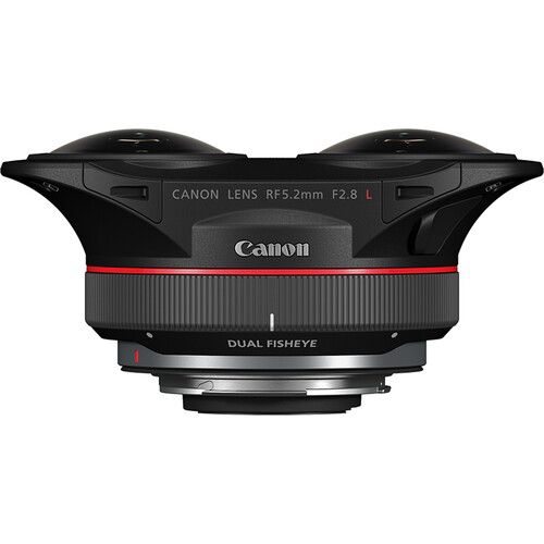 Canon RF 5.2mm f2.8L Dual Fisheye 3D VR Lens