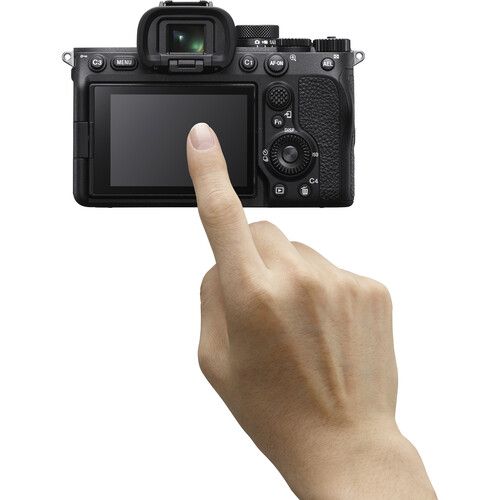 Sony A7 IV Digital Camera Body - Product Photo 3 - Touch screen example