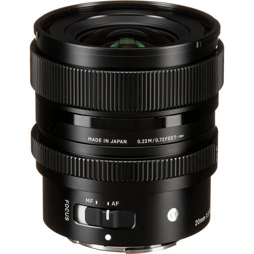 Sigma 20mm f2 DG DN Contemporary Lens - Sony E