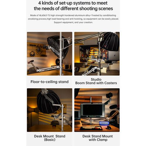 FALCAM Geartree Home Desk Studio Setup for streamers photography youtube vloggers