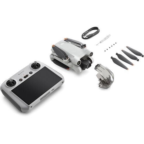 DJI Mini 3 Pro drone with DJI RC Remote with screen