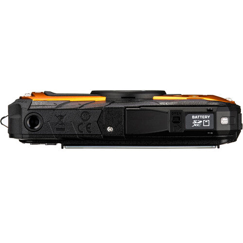 Ricoh WG-80 Digital Waterproof/Tough Camera (Orange)