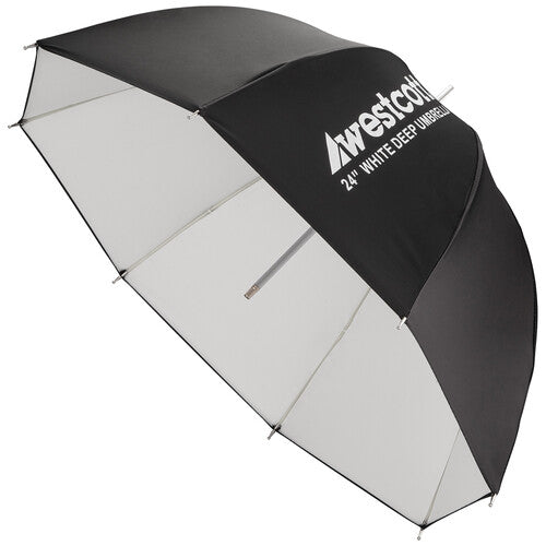 Westcott Deep Umbrella - White Bounce (24") (5628)