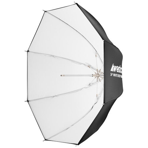 Westcott Deep Umbrella - White Bounce (24") (5628)