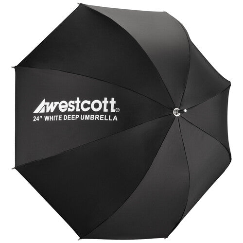 Westcott Deep Umbrella - White Bounce (24") (5628)
