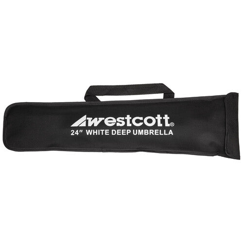 Westcott Deep Umbrella - White Bounce (24") (5628)