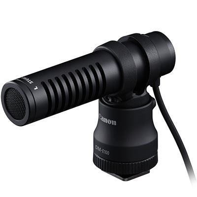 Canon DM-E100 Stereo Microphone - Product Photo 1 - Side View 1