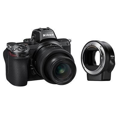 Nikon Z5 Mirrorless Digital Camera with 24-50mm F4-6.3 Lens & FTZ Adapter