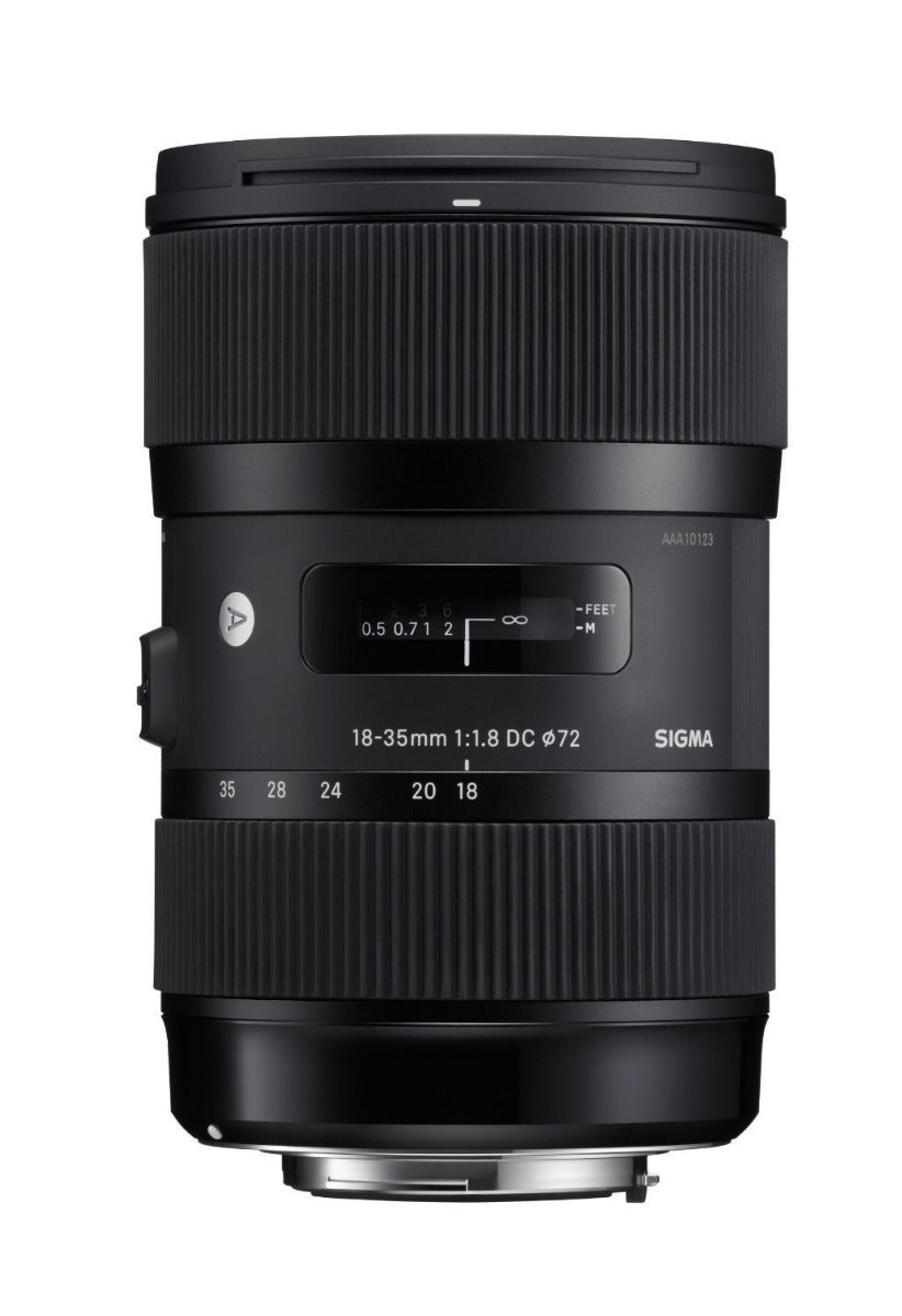 Product Image of Sigma 18-35mm f1.8 DC HSM Canon Fit Lens
