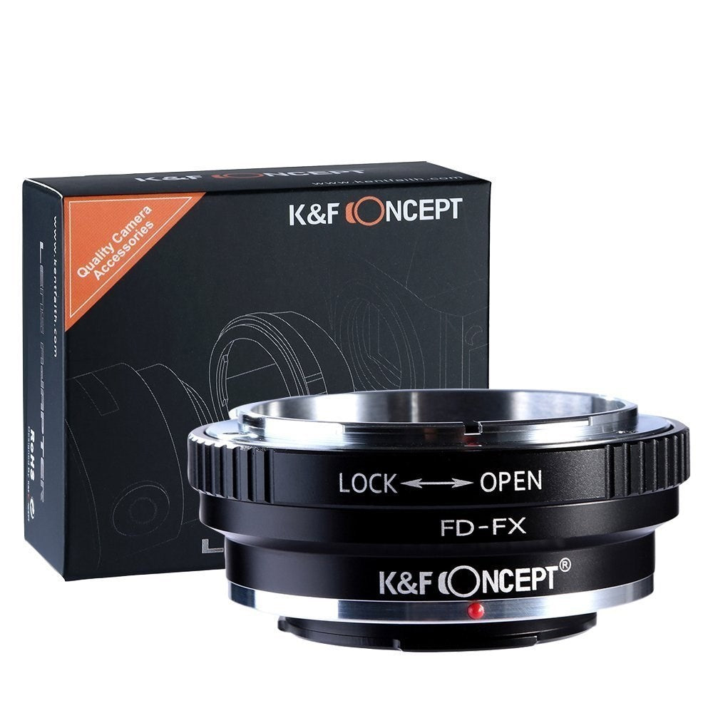 Product Image of K&F Concept Canon FD Lens to Fujifilm FX Mount Mirrorless Camera Adapter K&F Concept Lens Mount Adapter KF06.108