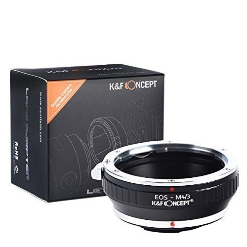 Product Image of K&F Concept Lens Mount Adaptor for Canon EF EF-S to M4/3 M43 MFT Mirrorless Camera