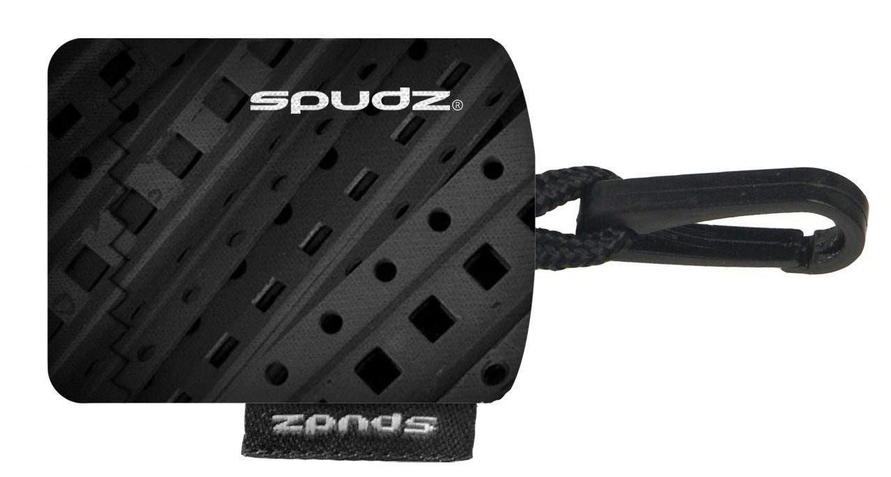 Spudz 10x10 Micro Fibre Lens Cloth In Pouch - 8mm Film On Black