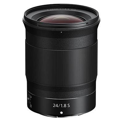 Product Image of Nikon Z 24mm f1.8 S Mirrorless Prime Lens