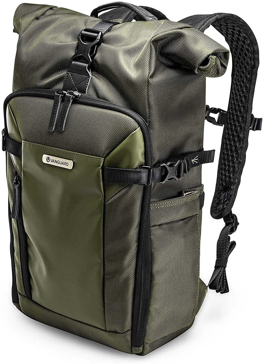 Product Image of Vanguard VEO SELECT 43RB Roll-Top Backpack - Green
