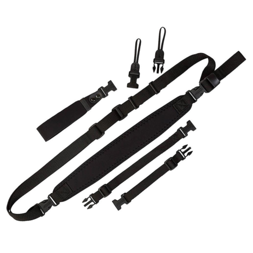 Product Image of OpTech Super Classic Combo Shoulder-Neck-Wrist Strap - Black