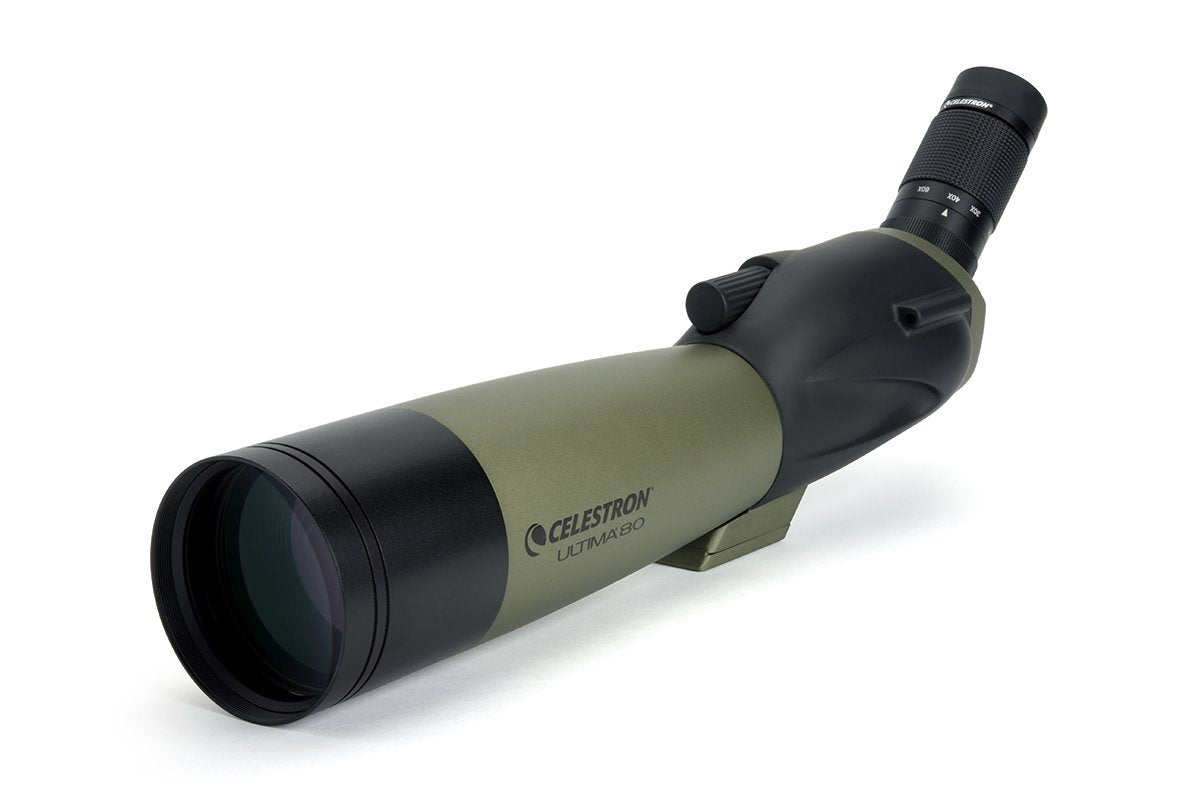 Product Image of Celestron Ultima Refractor 20-60X80MM angled spotting scope