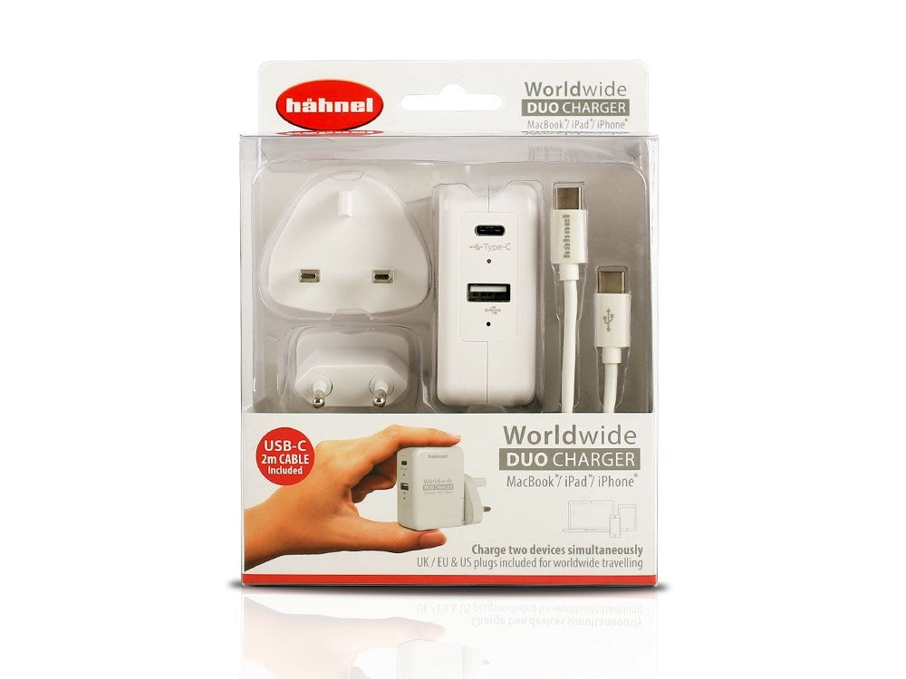 Product Image of Hahnel Worldwide Duo Charger USB-C & USB-A 