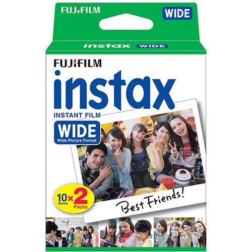 Product Image of Fuji Instax Wide Film for Fujifilm 300 210 200 100 Instant Cameras