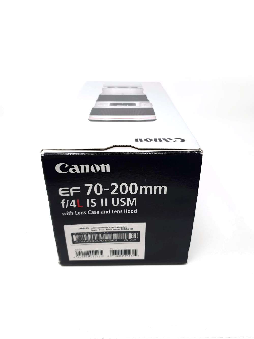 Canon EF 70-200mm f4L IS II USM Lens - Product Photo 8 - Product Box
