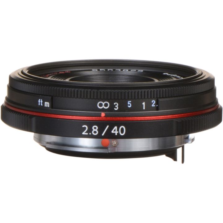 PENTAX HD DA Limited 40mm F2.8 Lens - Black