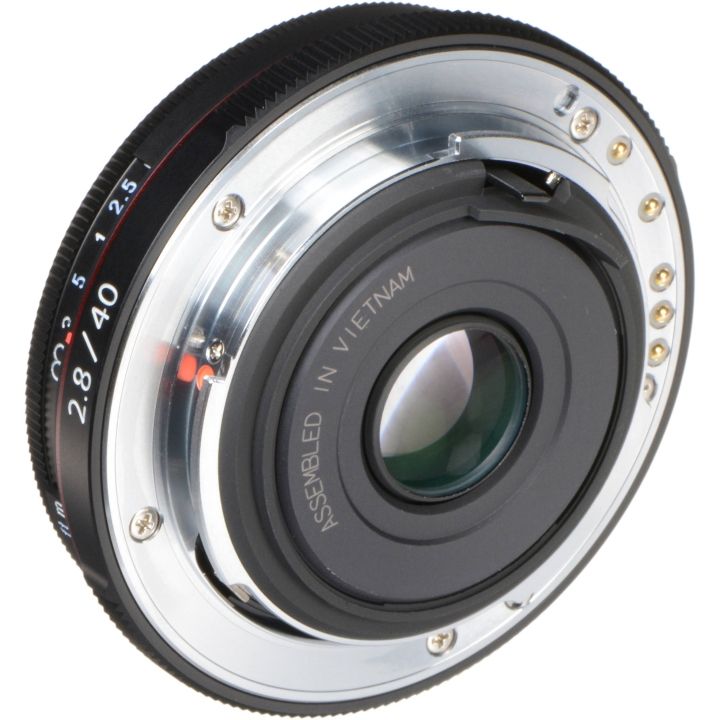 PENTAX HD DA Limited 40mm F2.8 Lens - Black