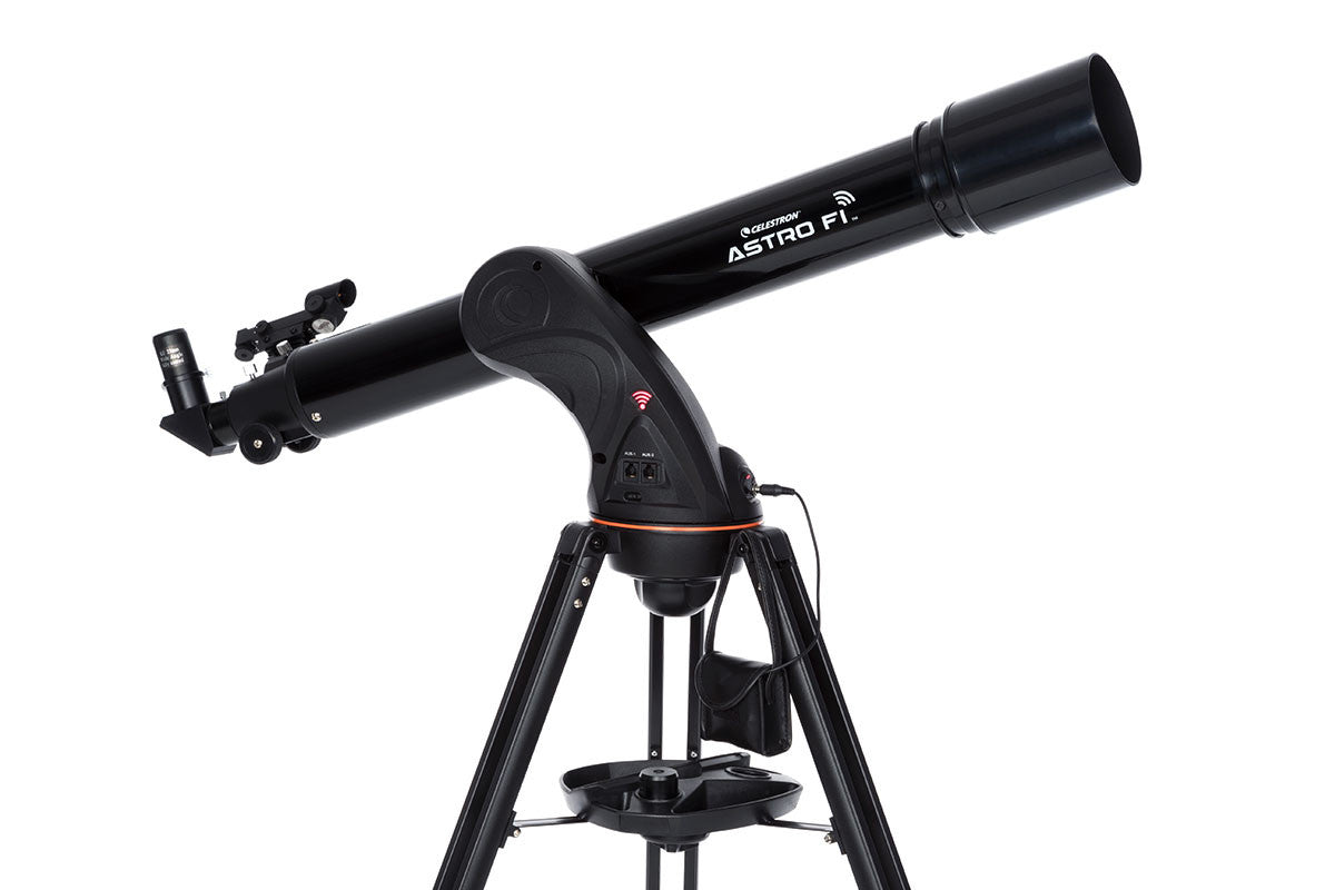 Celestron AstroFi 90 Telescope Wi-Fi Refractor - Black