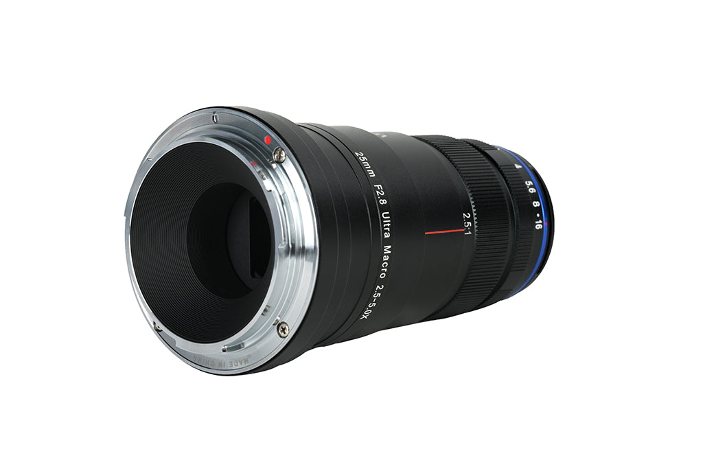 Laowa 25mm f2.8 2.5-5X Ultra Macro Lens