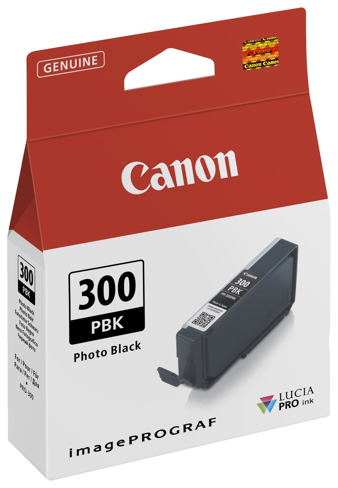 Product Image of Canon PFI-300 Ink Cartridge - Photo Black - Inkjet - 303 Pages