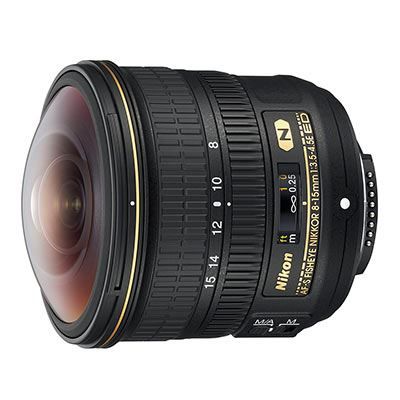 Nikon 8-15mm f3.5-4.5 E ED AF-S Fisheye Nikkor Lens