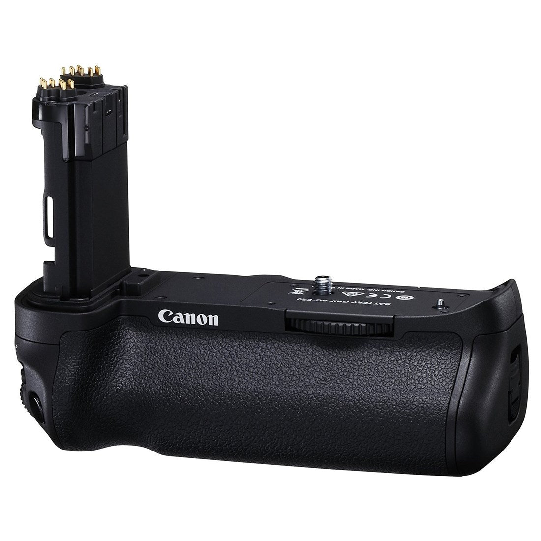 Canon BG-E20 - Battery Grip for Canon EOS 5D Mark IV  Black - Product Photo 1 - Side View