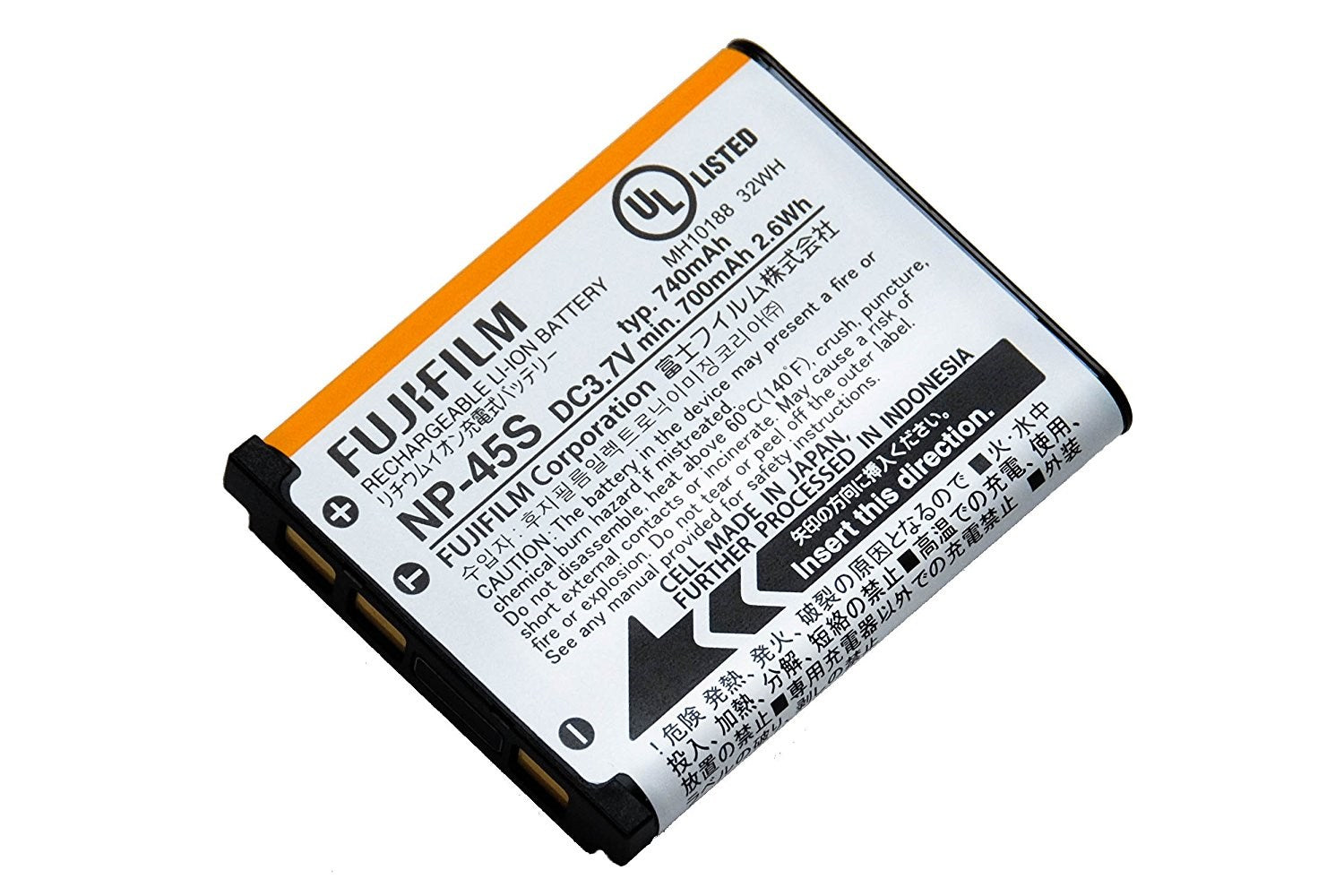 Product Image of FujiFilm NP-45S Lithium-Ion Rechargeable Battery