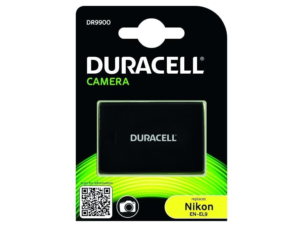 Product Image of Duracell Battery for Nikon EN-EL9 EN-EL9e Battery (D40, D60, D3000, D5000) (7.4V 1050mAh)