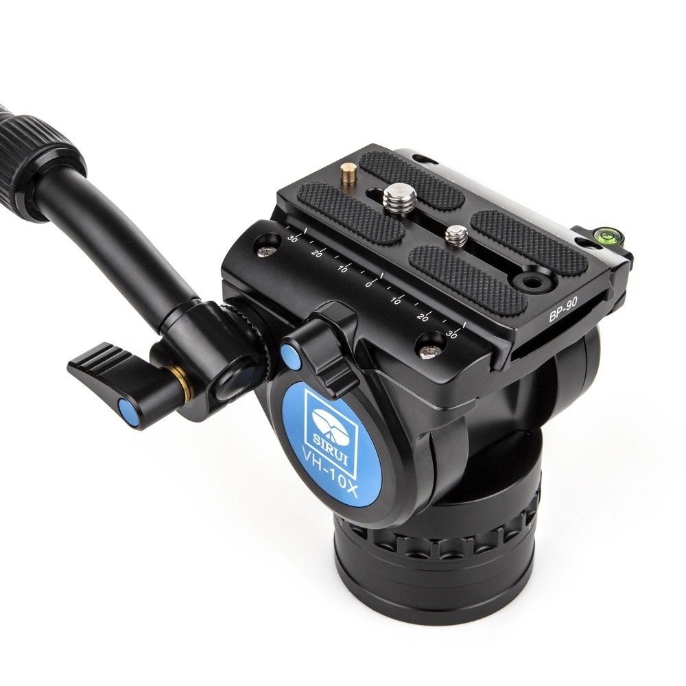 SIRUI VH-10X Pro Fluid Video Tripod Head with Friction Control