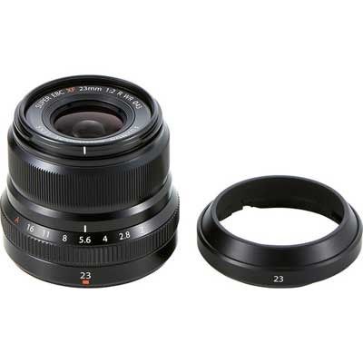 Fuji 23mm f2 R WR XF Wide Angle Prime Lens - Black