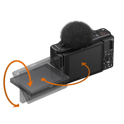 Sony ZV-1F Vlogging Camera - Product diagram