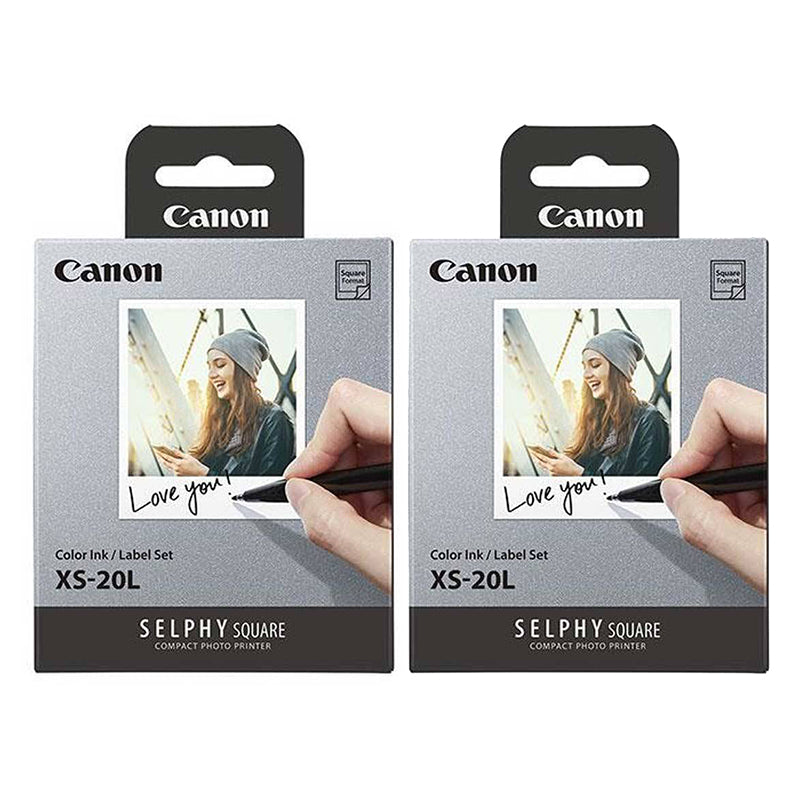 CANON XS-20L 72 x 85 mm Photo Paper & Ink Set for selphy printers