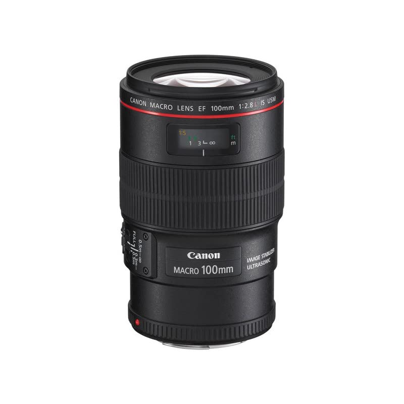 Canon EF 100mm f2.8 L Macro IS USM Lens - Product Photo 4 - Stand Up View