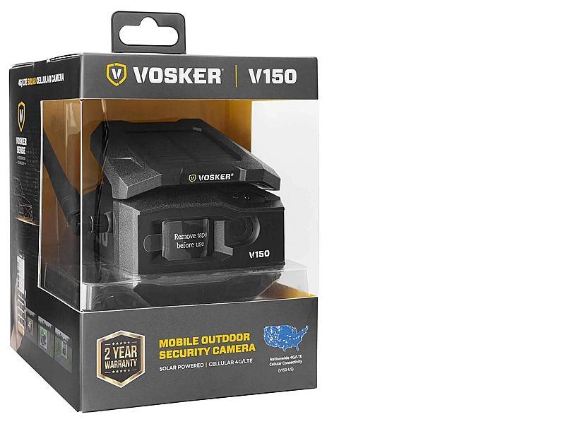 Vosker V150 LTE Solar Cellular LTE CCTV camera