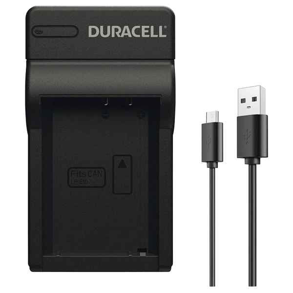 Product Image of Duracell Replacement Canon LP-E10 USB Charger (EOS 1100D, 1200D, 2000D, 4000D,