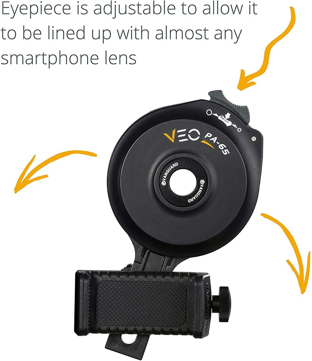 VANGUARD VEO PA-65 Universal Smartphone Digiscope Adaptor