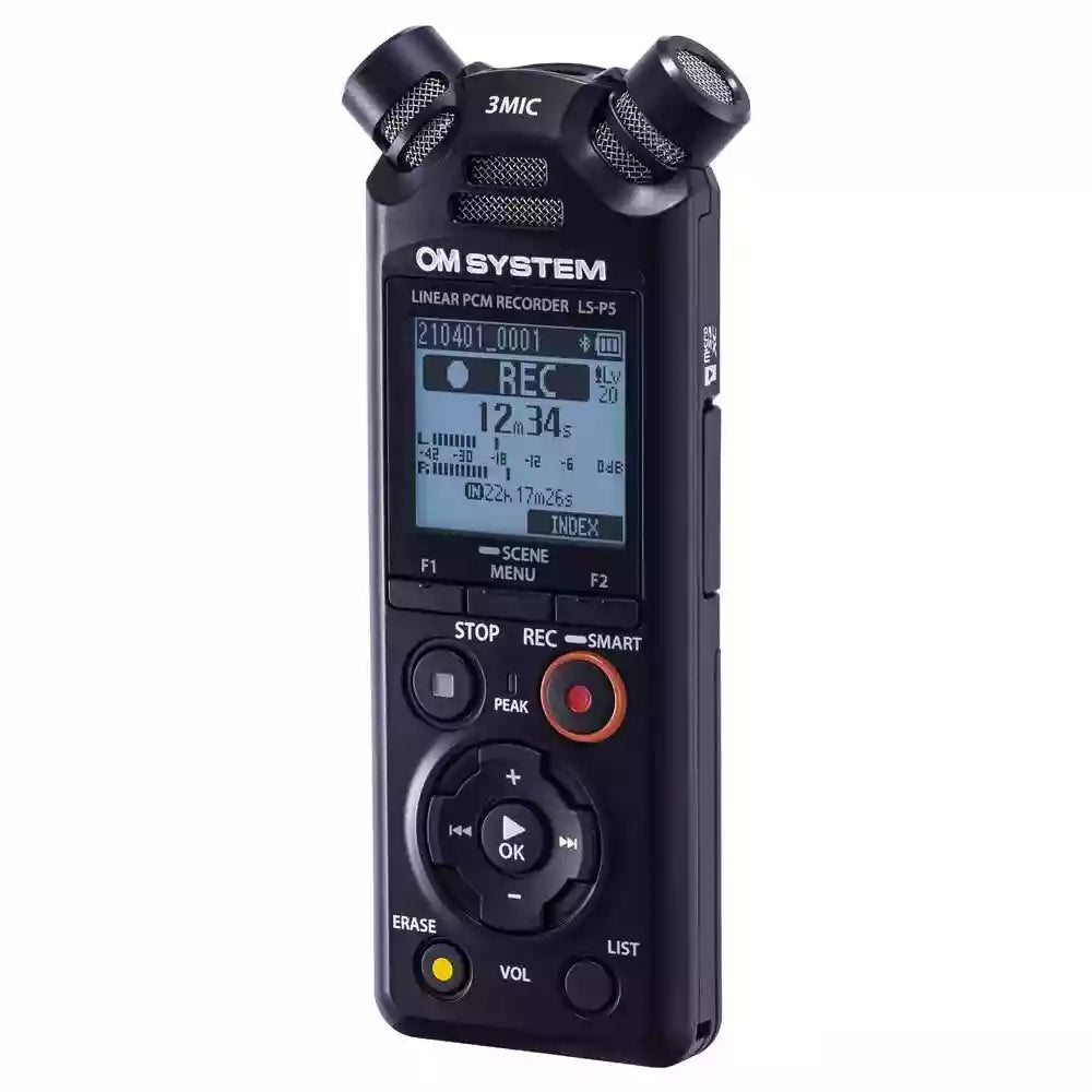 Product Image of OM SYSTEM LS-P5 Linear PCM Recorder (Videographer Kit)