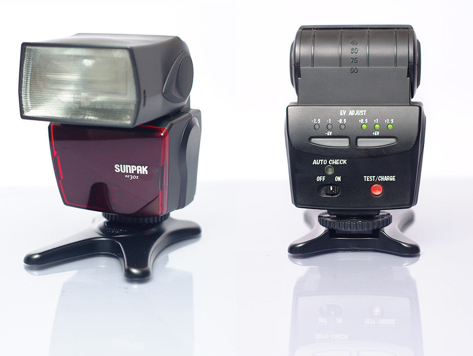 Sunpak PF-30X Flash with E-TTL for Canon AF