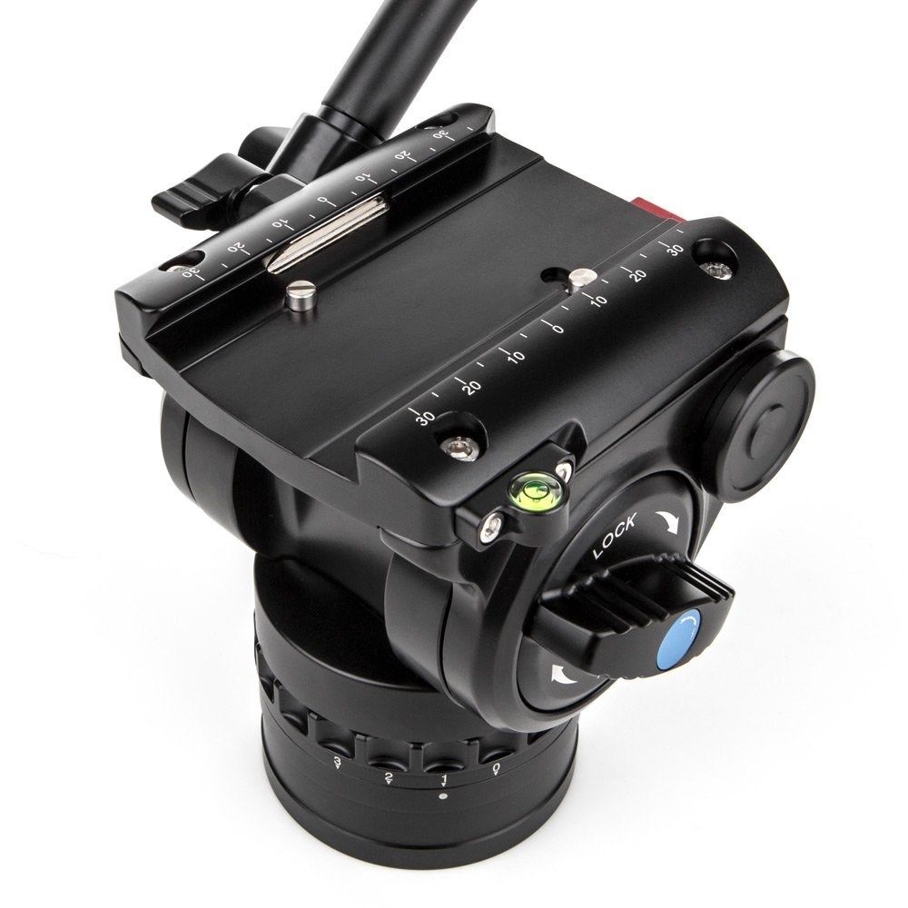Testina Video Fluida Sirui VH-10X Con Controllo Trascinamento – Carico 8.8 Lbs – Per Camcorder